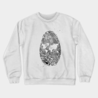 Fingerprint Crewneck Sweatshirt